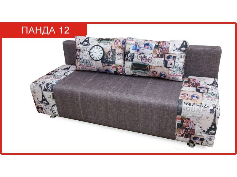 диван прямой панда 12 в Нижнекамске