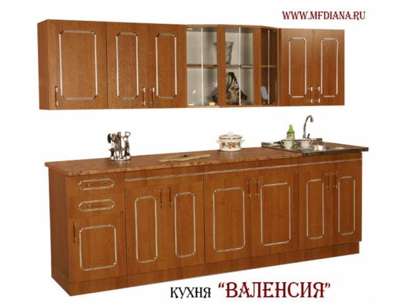 кухня прямая валенсия в Нижнекамске