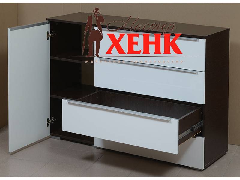 комод пластик с 1 дверцей в Нижнекамске