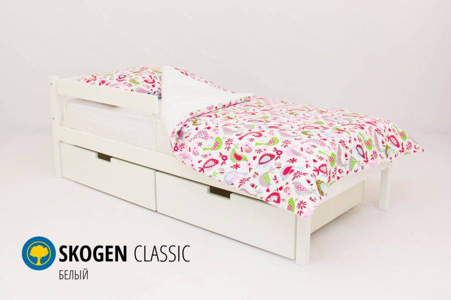 детская кровать skogen classic белый в Нижнекамске
