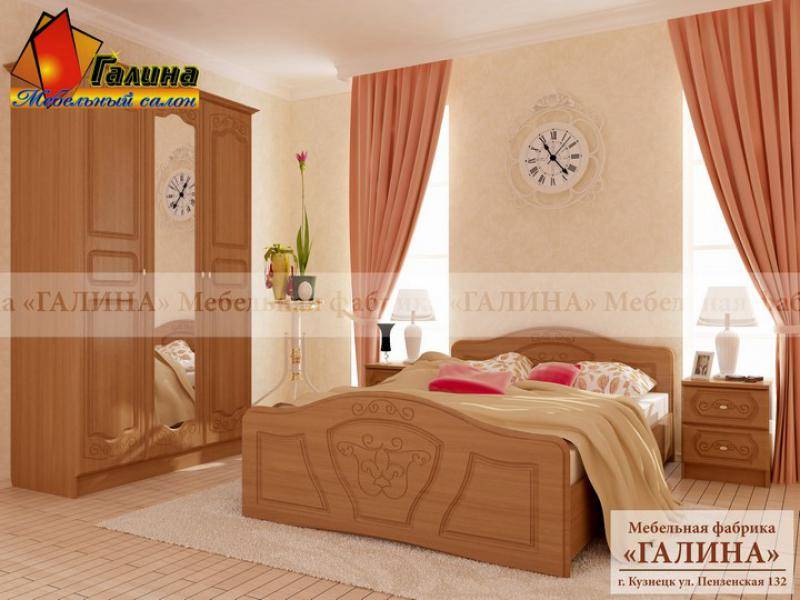 спальный гарнитур «дарина» в Нижнекамске