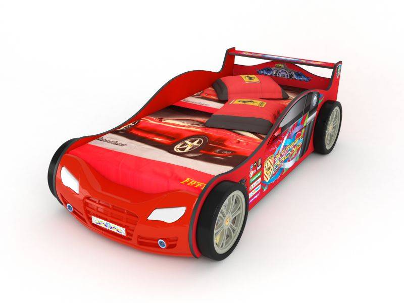 кровать машина rх800е red (190*90) gsr-8015r в Нижнекамске