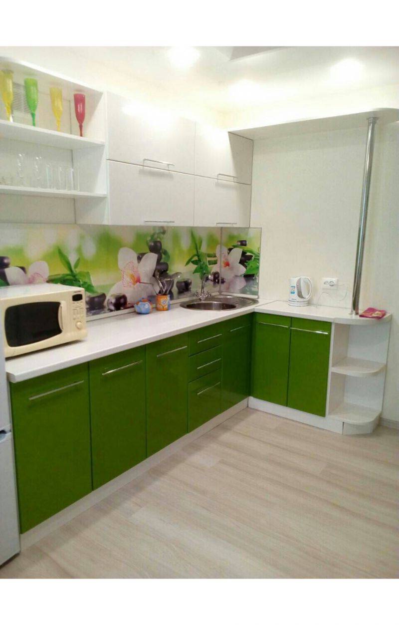 угловая кухня мдф в Нижнекамске