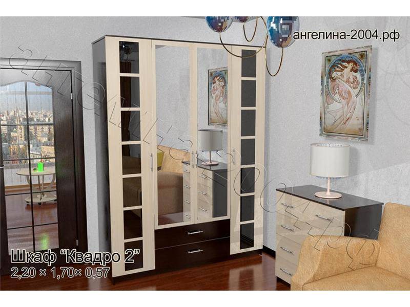 шкаф квадро 2 в Нижнекамске