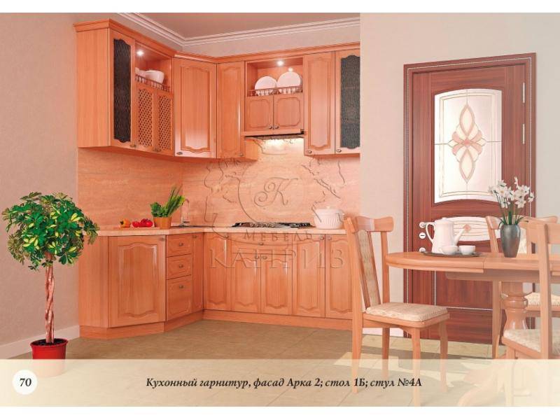 кухня с фасадами арка в Нижнекамске