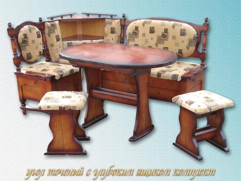 кухонный уголок точеный глубокий ящик в Нижнекамске