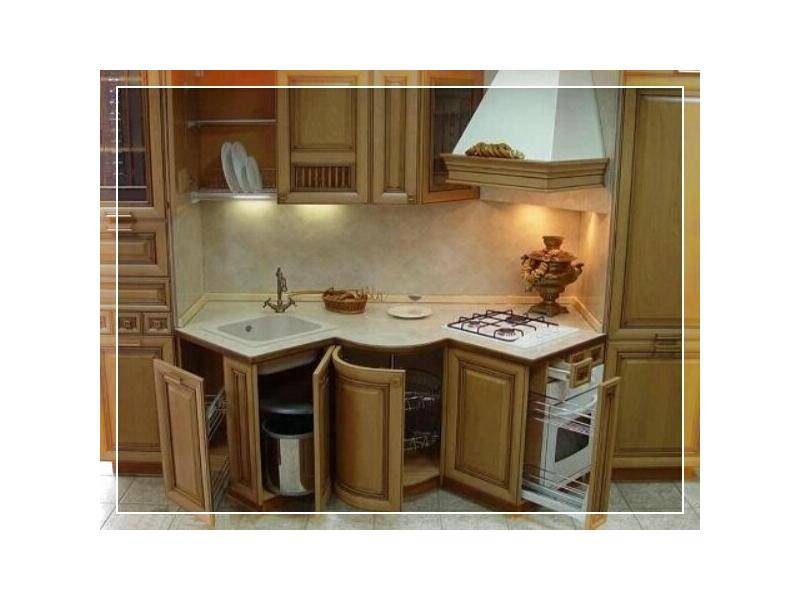 современная кухня из массива в Нижнекамске