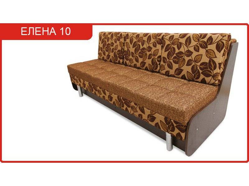 кухонный прямой диван елена 10 в Нижнекамске
