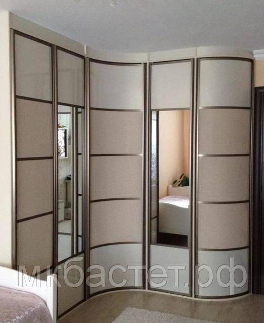 радиусный шкаф-купе р-7 в Нижнекамске