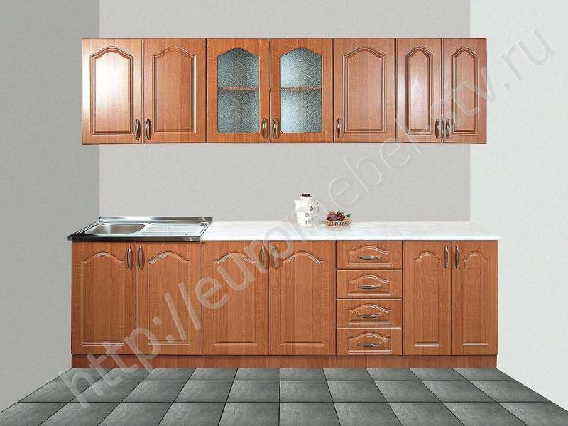 кухонный гарнитур прямой классика в Нижнекамске
