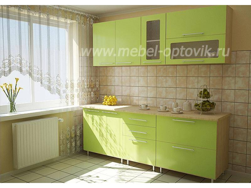 кухонный гарнитур прямой киви в Нижнекамске