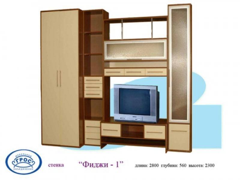 гостиная стенка фиджи 1 в Нижнекамске