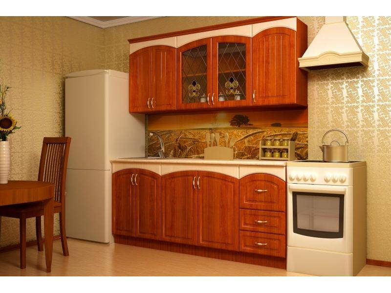кухня прямая арка в Нижнекамске