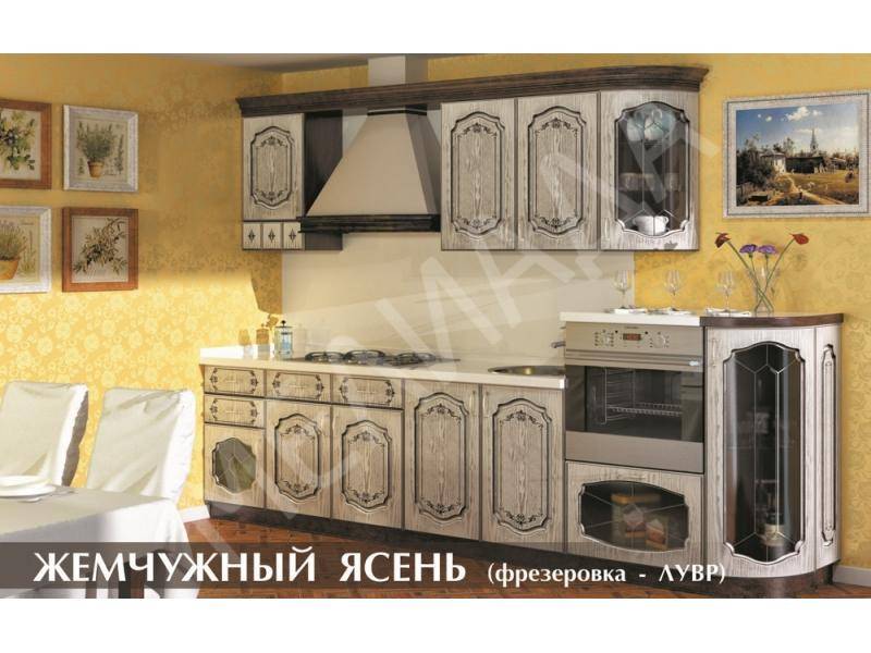 кухня жемчужный ясень в Нижнекамске