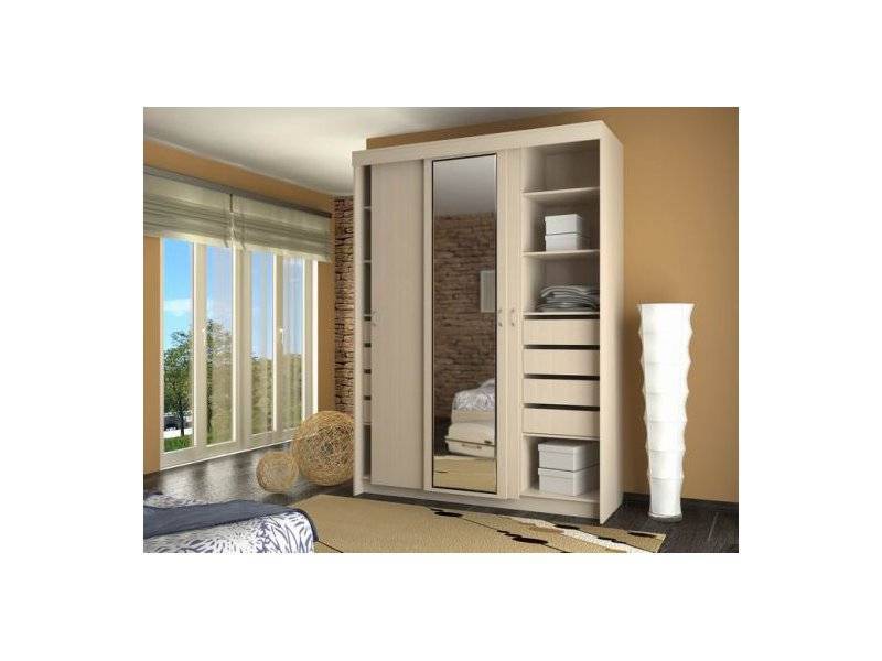 шкаф-купе с ящиками 1670 в Нижнекамске