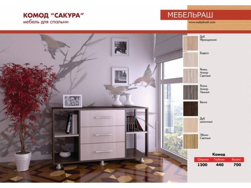 комод сакура в Нижнекамске