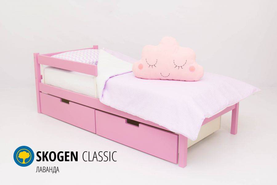 детская кровать skogen classic лаванда в Нижнекамске