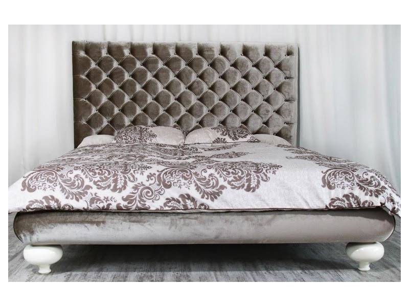 кровать с высоким изголовьем grande letto в Нижнекамске