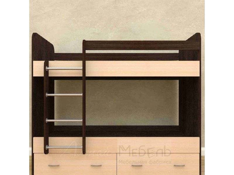 кровать 2-х ярусная 700 х 1800 в Нижнекамске