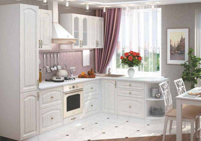 белая уютная кухня верона в Нижнекамске