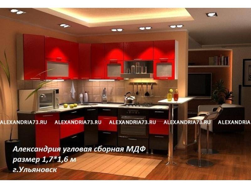 кухонный гарнитур александрия плюс угловая сборная в Нижнекамске
