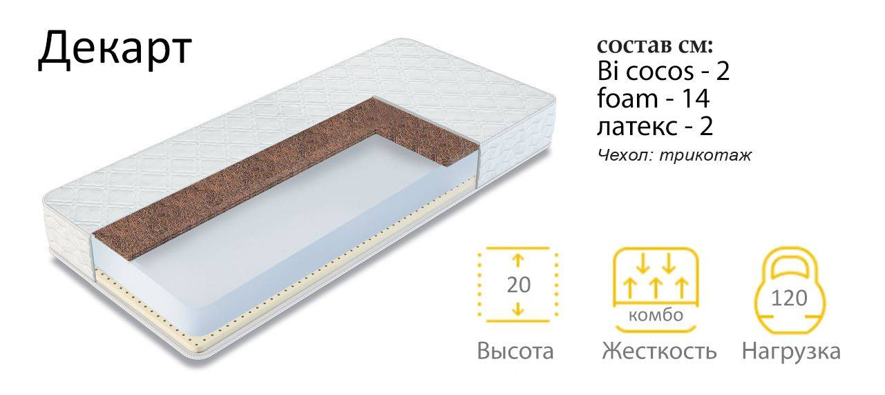 матрас декарт в Нижнекамске