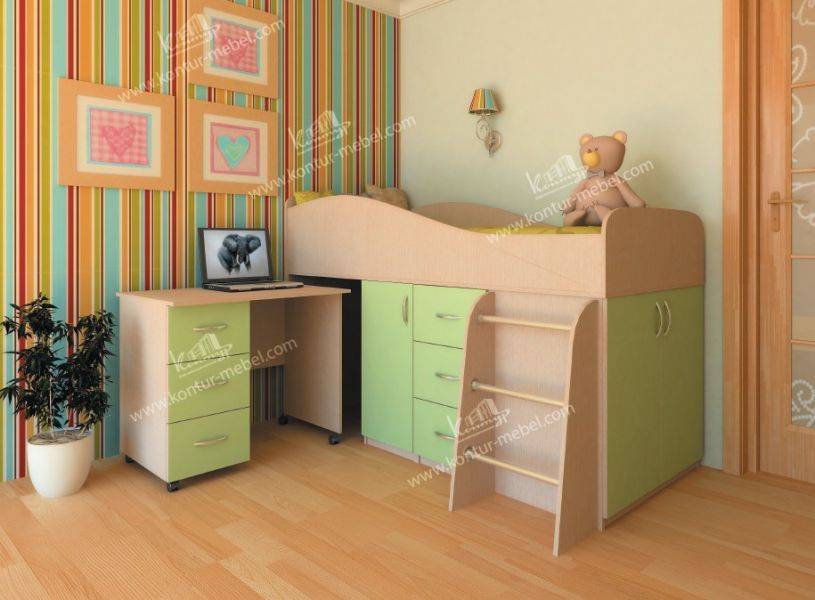 детская кровать-чердак мини в Нижнекамске