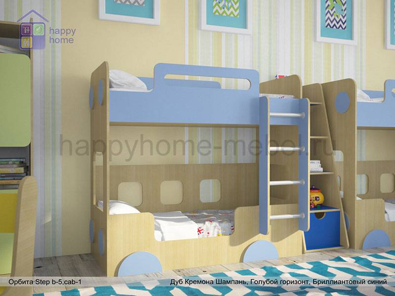 двухъярусная кровать орбита step b5 (автобус) в Нижнекамске