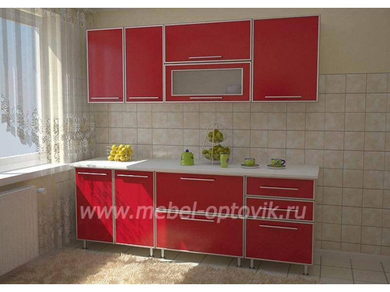 кухонный гарнитур прямой техно в Нижнекамске