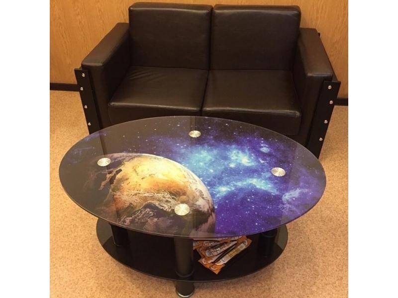 круглый стол с фотопечатью в Нижнекамске