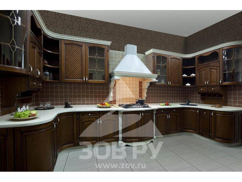 кухонный гарнитур массив ясень т502/109 в Нижнекамске