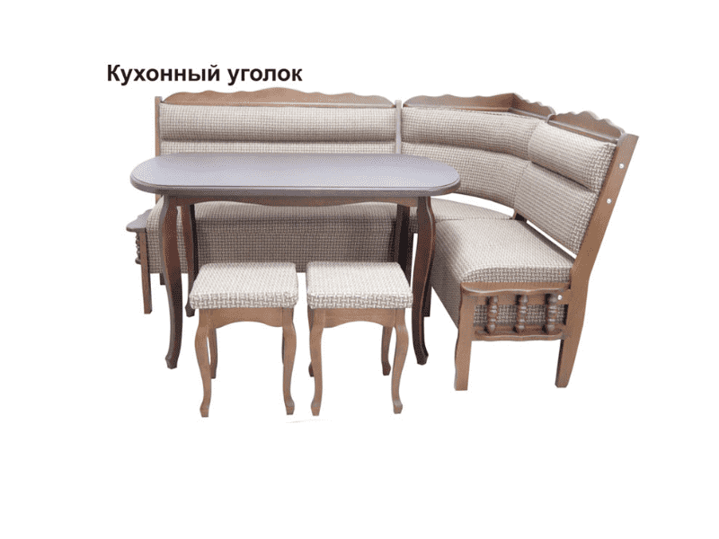 светлый кухонный уголок в Нижнекамске