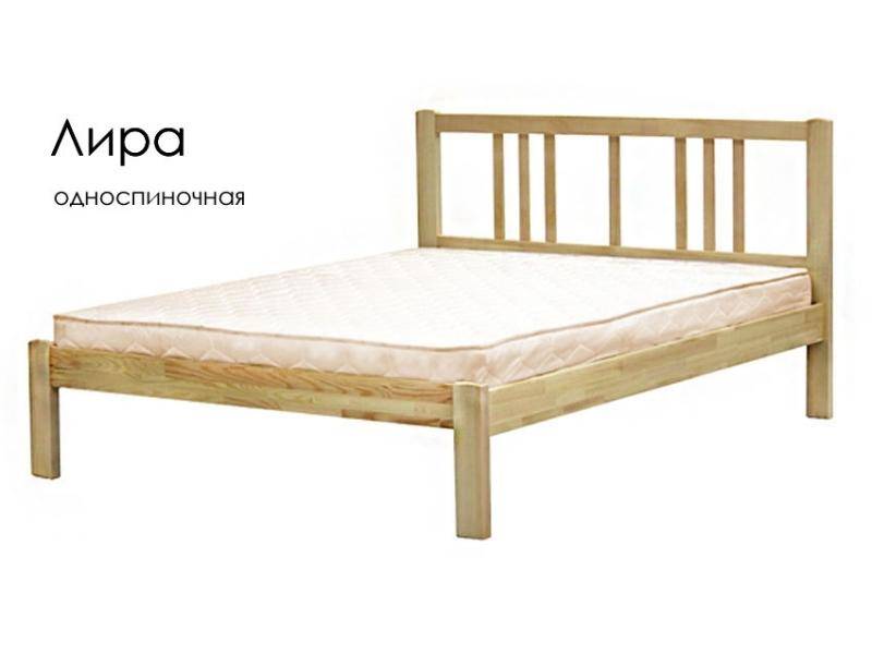 кровать лира из массива сосны в Нижнекамске