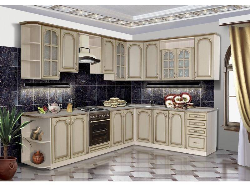 кухонный гарнитур угловой степ в Нижнекамске