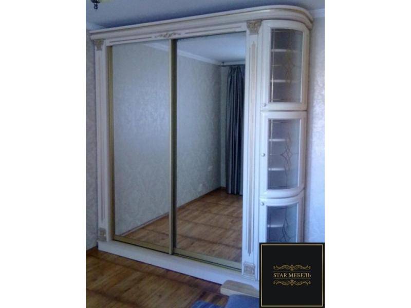 шкаф-купе с угловыми полками в Нижнекамске