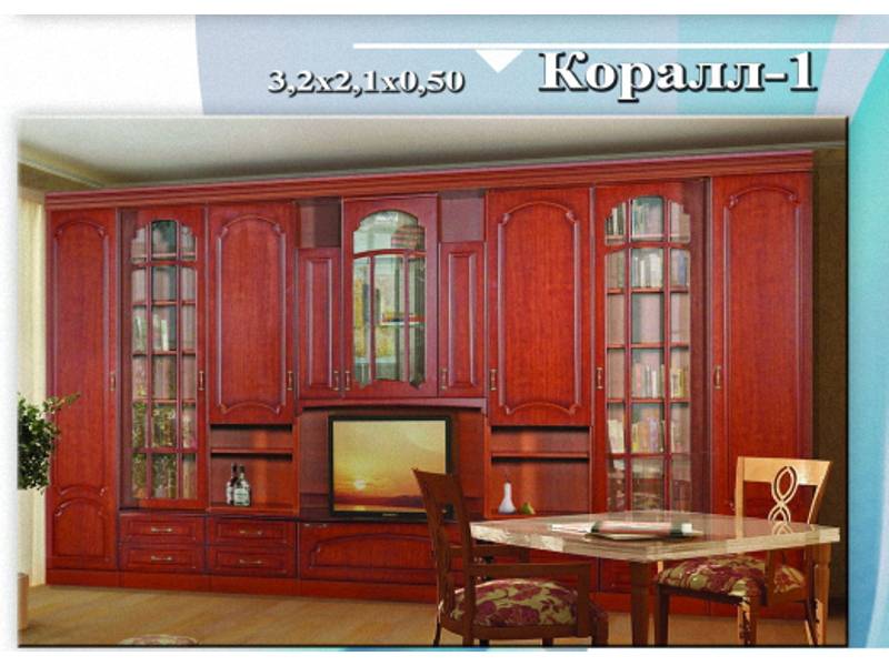 гостиная «коралл - 1» в Нижнекамске