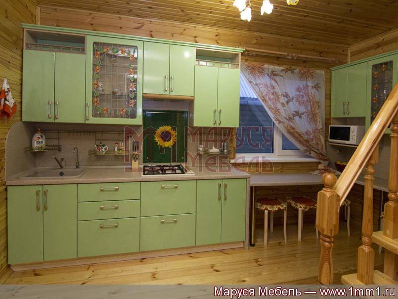 кухня прямая пвх в Нижнекамске