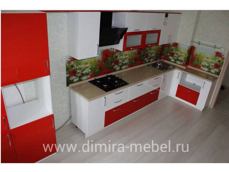 кухня мдф эмаль в Нижнекамске