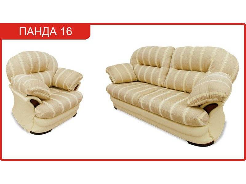 диван прямой панда 16 в Нижнекамске