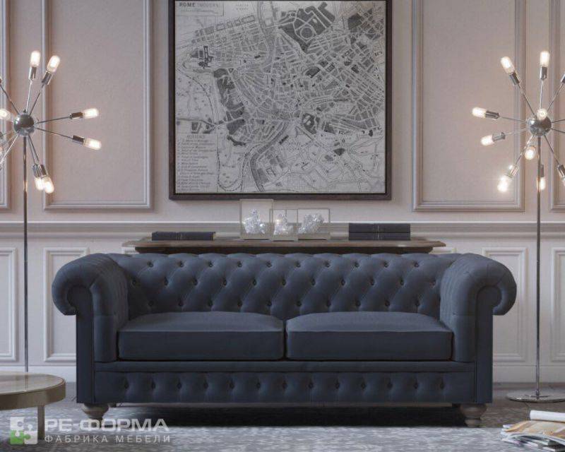 диван chesterfield 2 в Нижнекамске