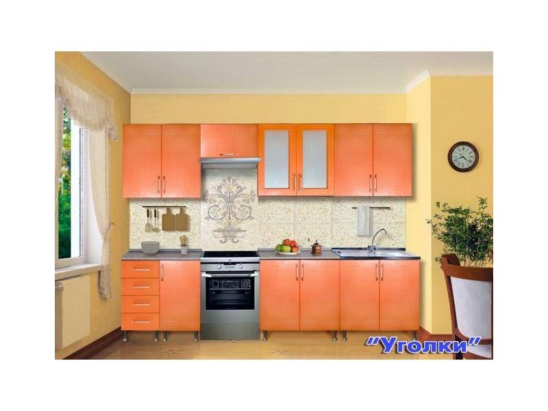 яркая удобная кухня уголки в Нижнекамске