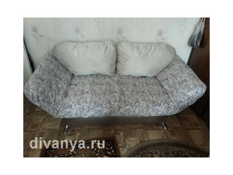 мягкий диван клик-кляк никко камелия вайт в Нижнекамске