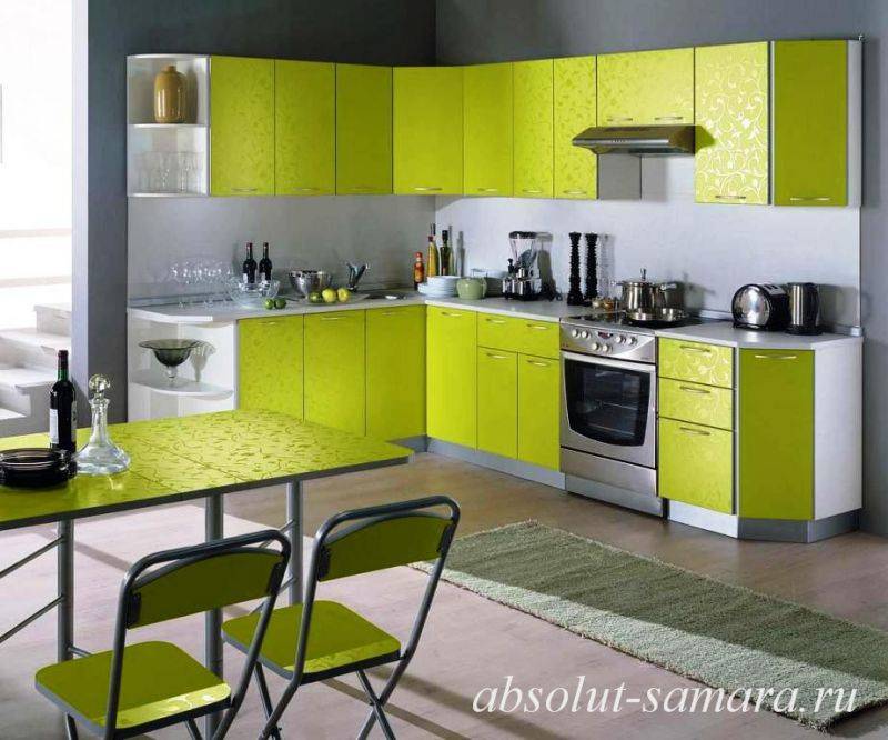 угловая кухня лайм в Нижнекамске