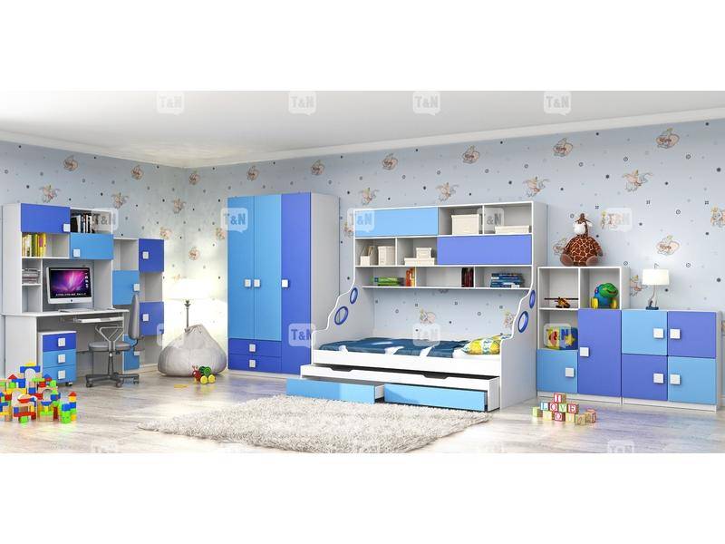 кровать чердак pinny blue в Нижнекамске