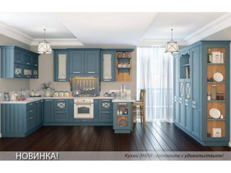 кухонный гарнитур угловой модерн в Нижнекамске