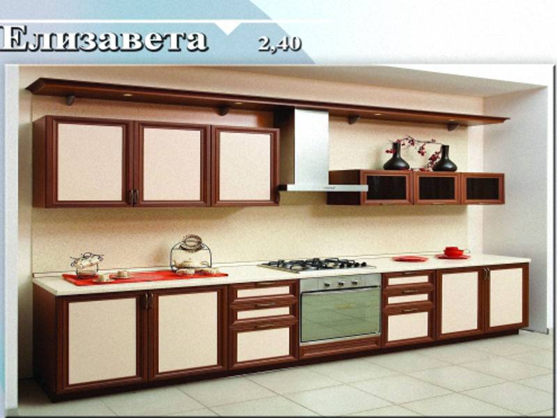 кухня прямая «елизавета» в Нижнекамске