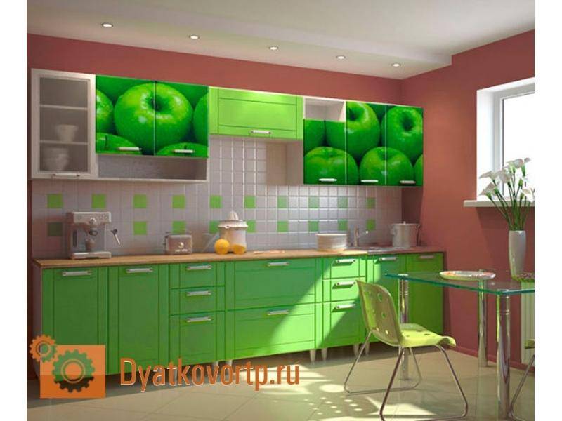 кухня зеленое яблоко в Нижнекамске