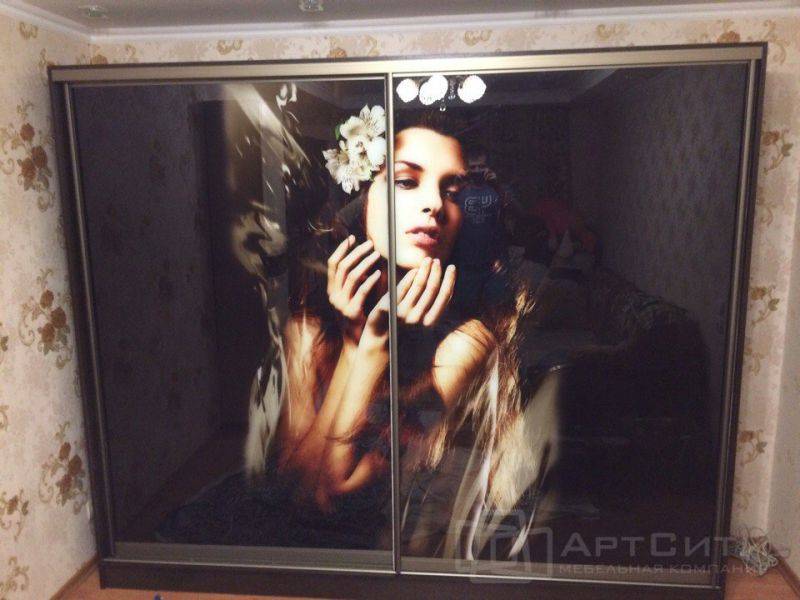 шкаф-купе с фотопечатью в Нижнекамске