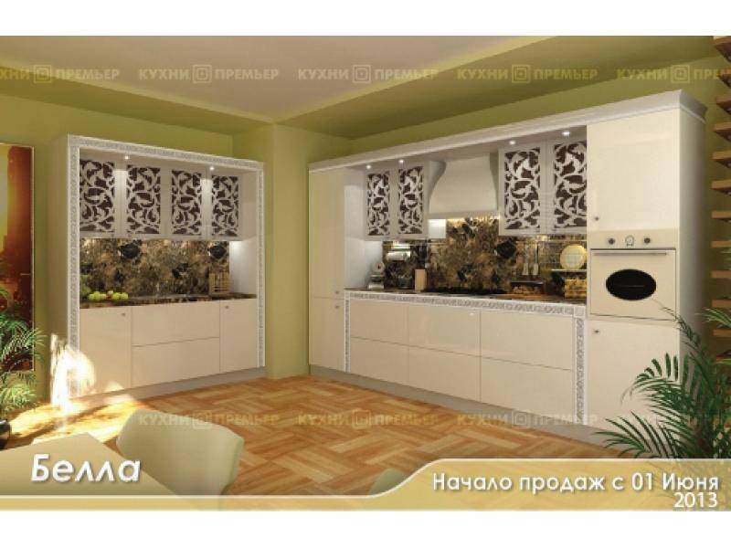 кухня белла серебро в Нижнекамске