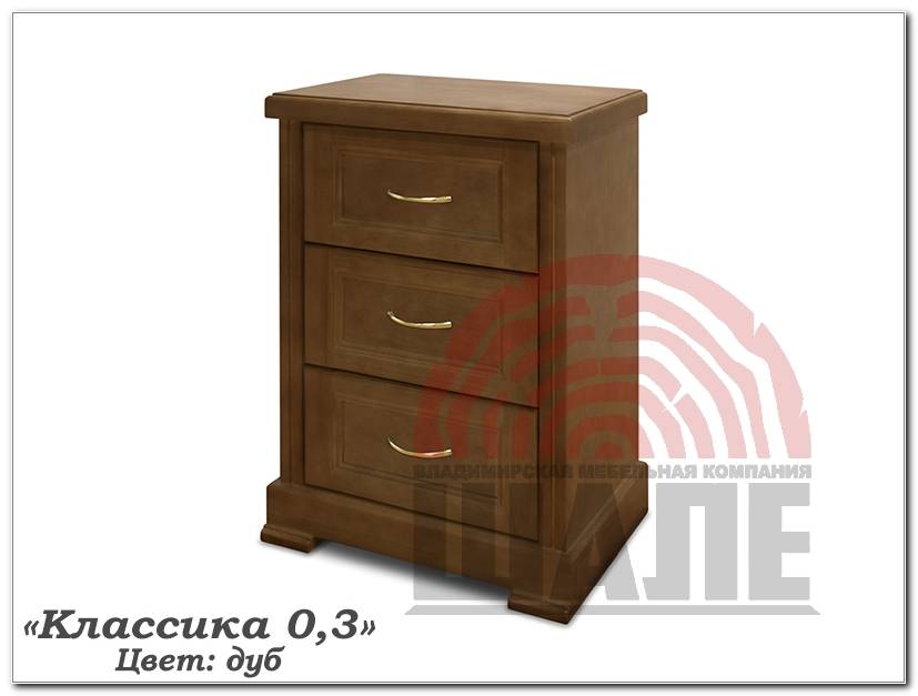 тумба прикроватная классика в Нижнекамске